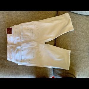 Ripped white American Eagle Jeans